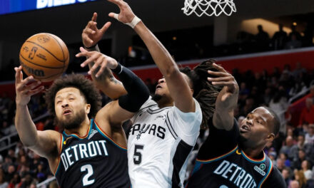Los Spurs humillan a los Pistons con una victoria en posible previa de Finales NBA