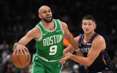 Derrick White anota 22 y Celtics desatan ataque clave en el 3er cuarto para vencer 97-81 a Suns