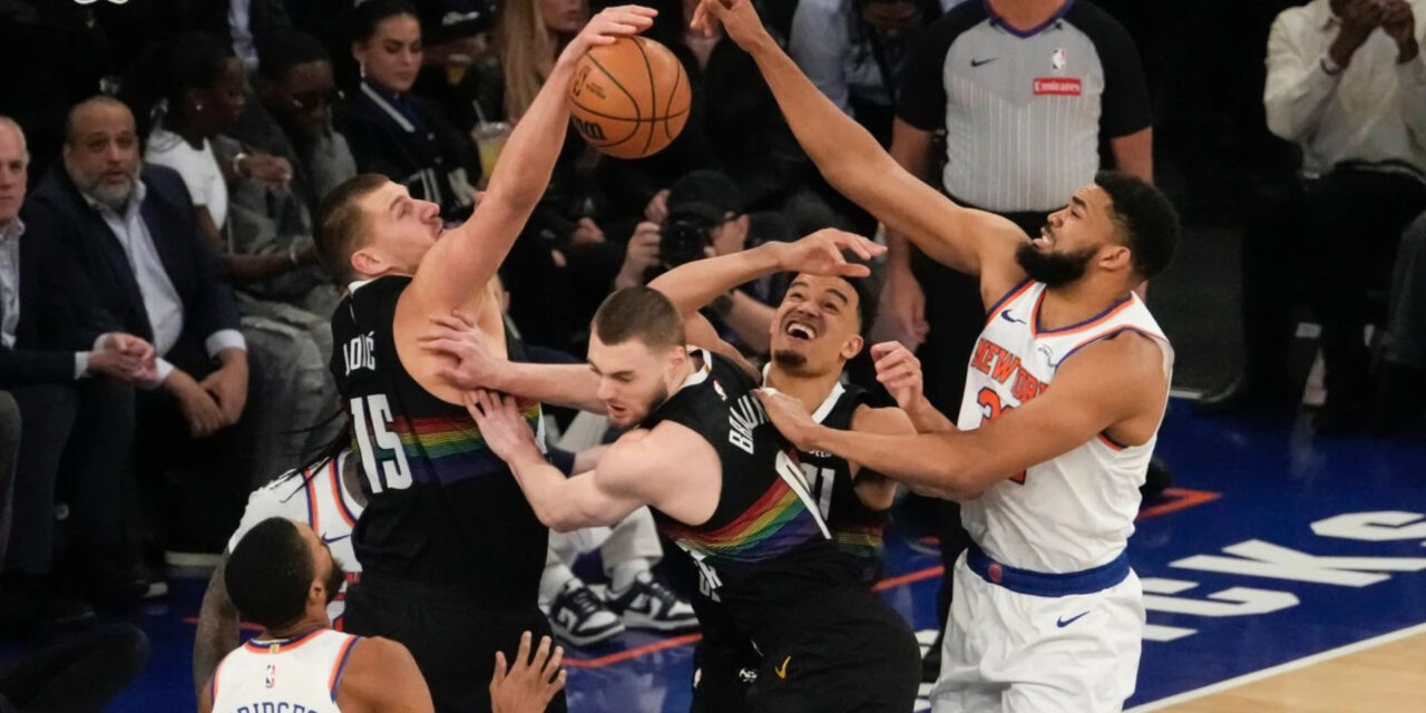 Los Knicks superan a los Nuggets 134-127 en dos tiempos extra