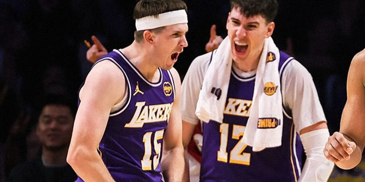 Austin Reaves anota 35 puntos, los Lakers superan la lesión de Luka y vencen 119-115 a los Sixers