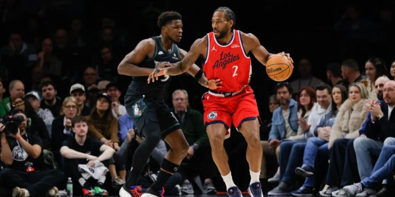 Leonard anotó 41 puntos para ayudar a los Clippers a derrotar a los Timberwolves