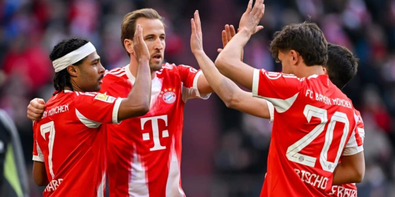 Kane anota de nuevo y Bayern se acerca al título de Bundesliga tras golear al Unión de Berlín