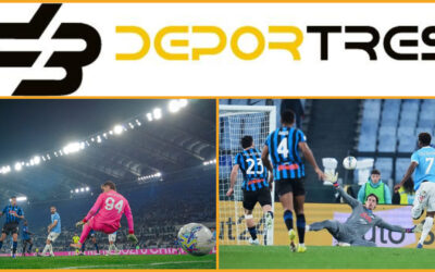 Lazio y Atalanta empatan 2-2 en la ida de las semifinales de la Copa de Italia(Video D3 completo 12:00 PM)