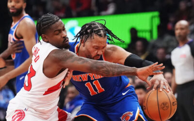 Brunson anota 26 puntos y los Knicks vencen a los Raptors