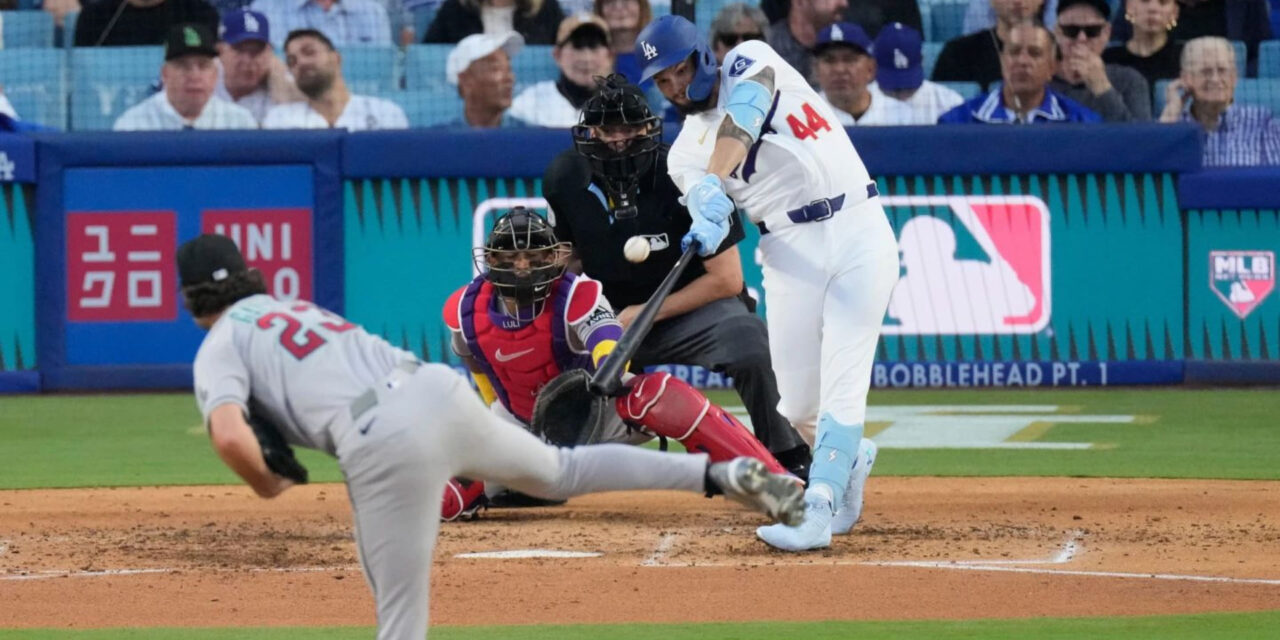 El jonrón de tres carreras de Andy Pages impulsa la remontada de los Dodgers, que vencieron a los Diamondbacks por 8-2 en el partido inaugural de la temporada