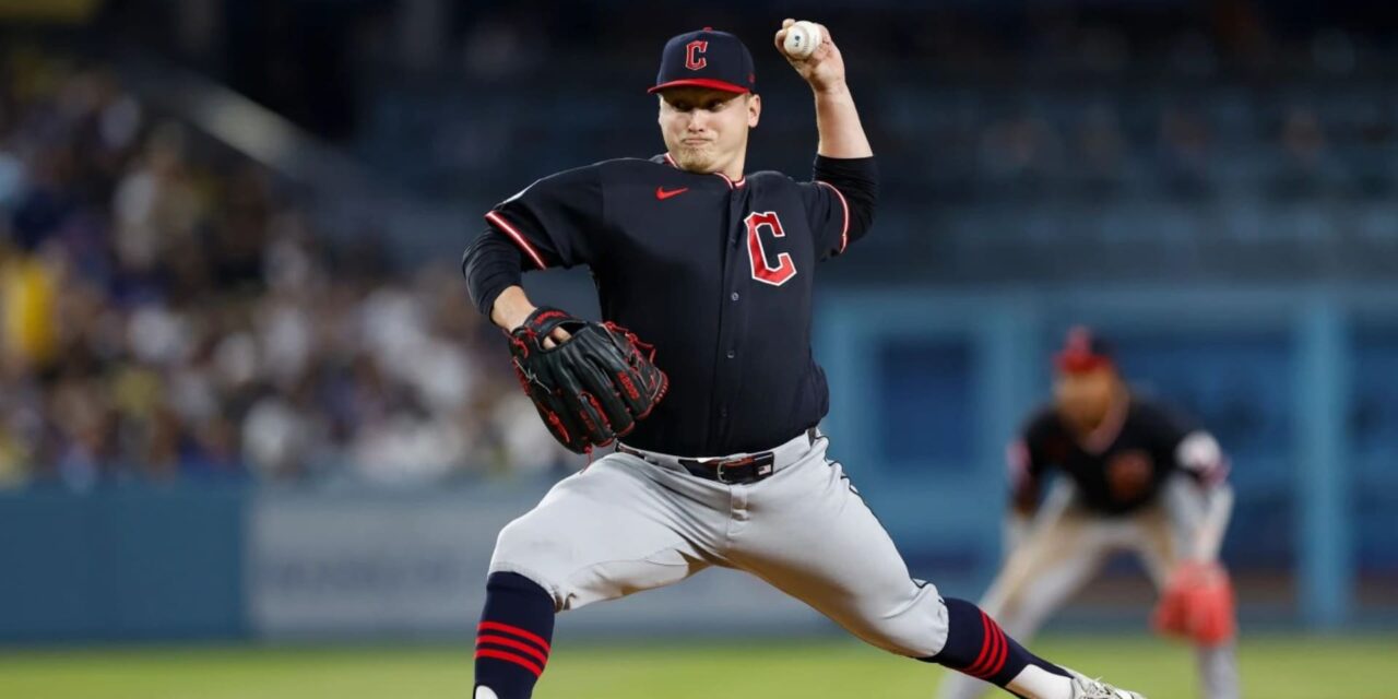 Messick brilla en 6 entradas y Guardianes arruinan con 4-2 inicio perfecto de Dodgers