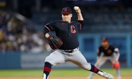Messick brilla en 6 entradas y Guardianes arruinan con 4-2 inicio perfecto de Dodgers