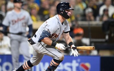 El novato de los Tigers, Kevin McGonigle, conecta un sencillo de dos carreras que rompe el empate en la victoria por 5-2 contra los Padres