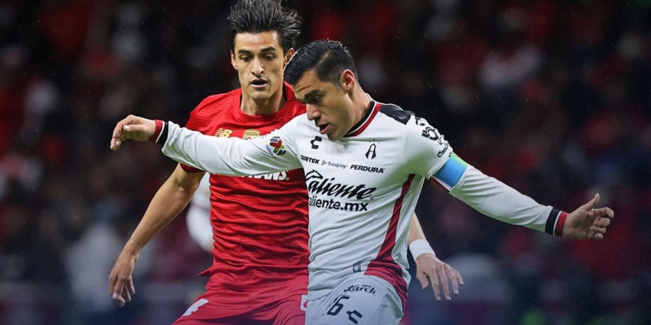 Atlas rescata el empate ante Toluca 