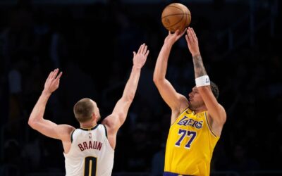 Luka Doncic anota la canasta ganadora a falta de 0,5 segundos y los Lakers derrotan a los Nuggets