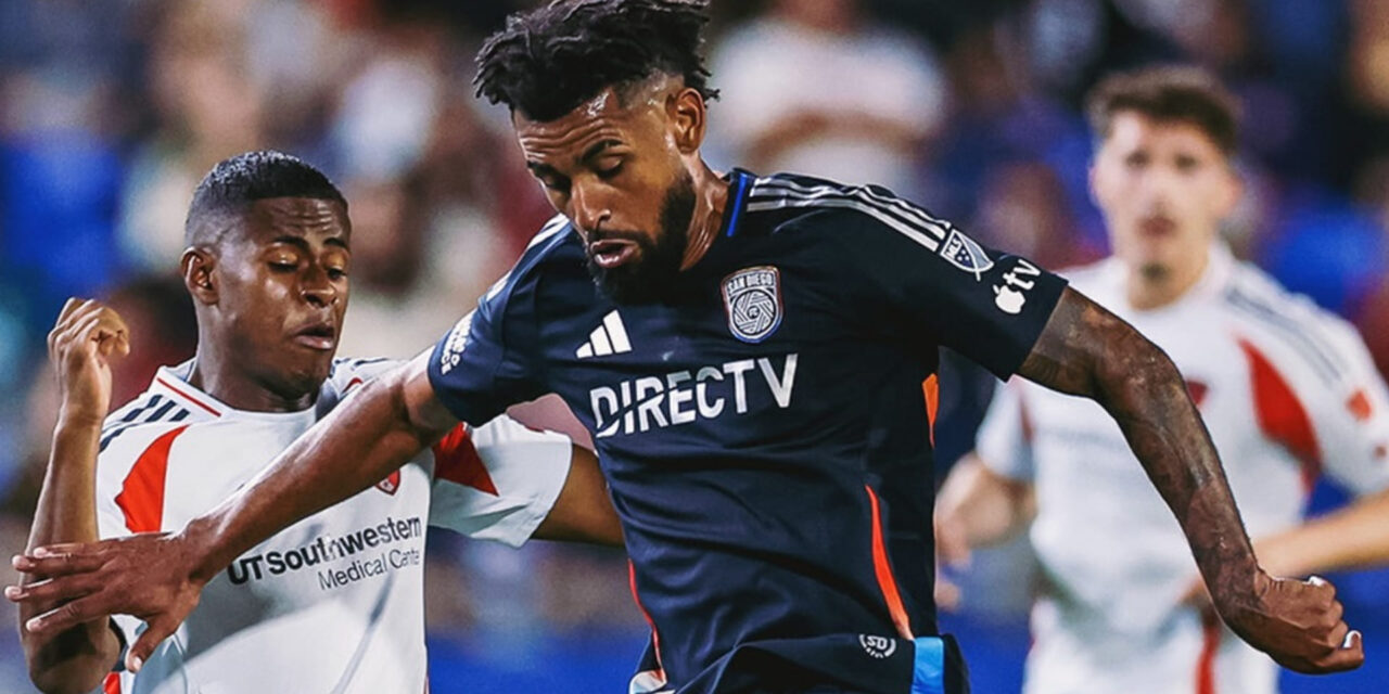 San Diego FC empata 3-3 contra el FC Dallas.