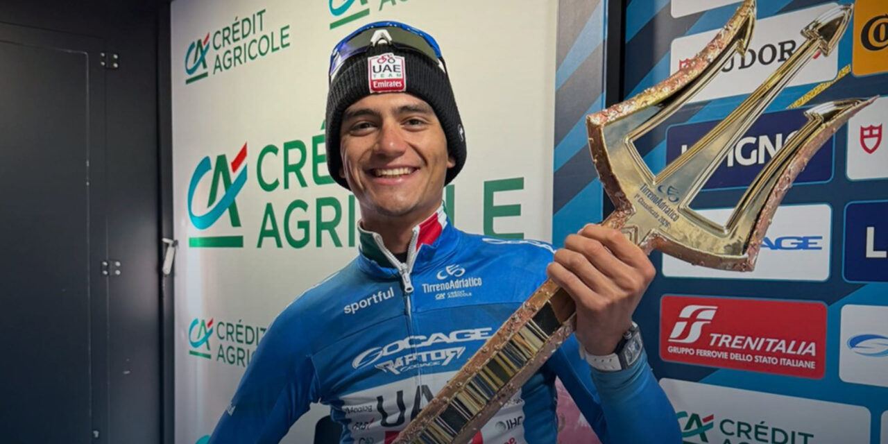 Isaac del Toro conquista la Tirreno-Adriático, primer mexicano que se consagra en la Carrera de los dos mares