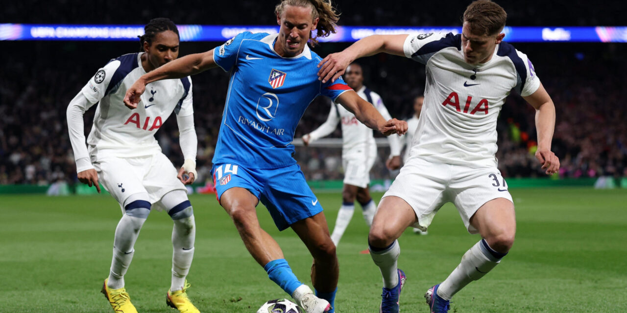 Atlético de Madrid pierde pero elimina al Tottenham en la Champions