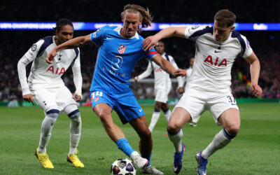 Atlético de Madrid pierde pero elimina al Tottenham en la Champions