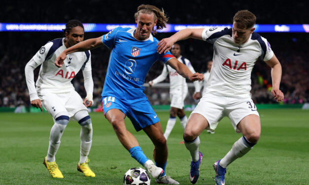 Atlético de Madrid pierde pero elimina al Tottenham en la Champions