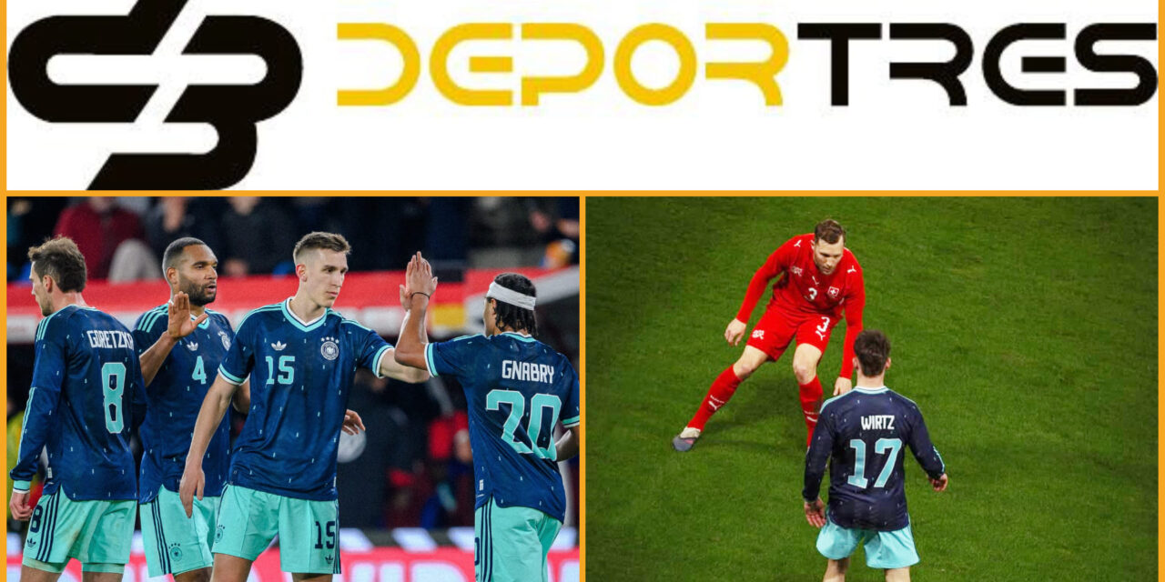 Florian Wirtz comanda victoria alemana ante Suiza en Basilea(Video D3 completo 12:00 PM)