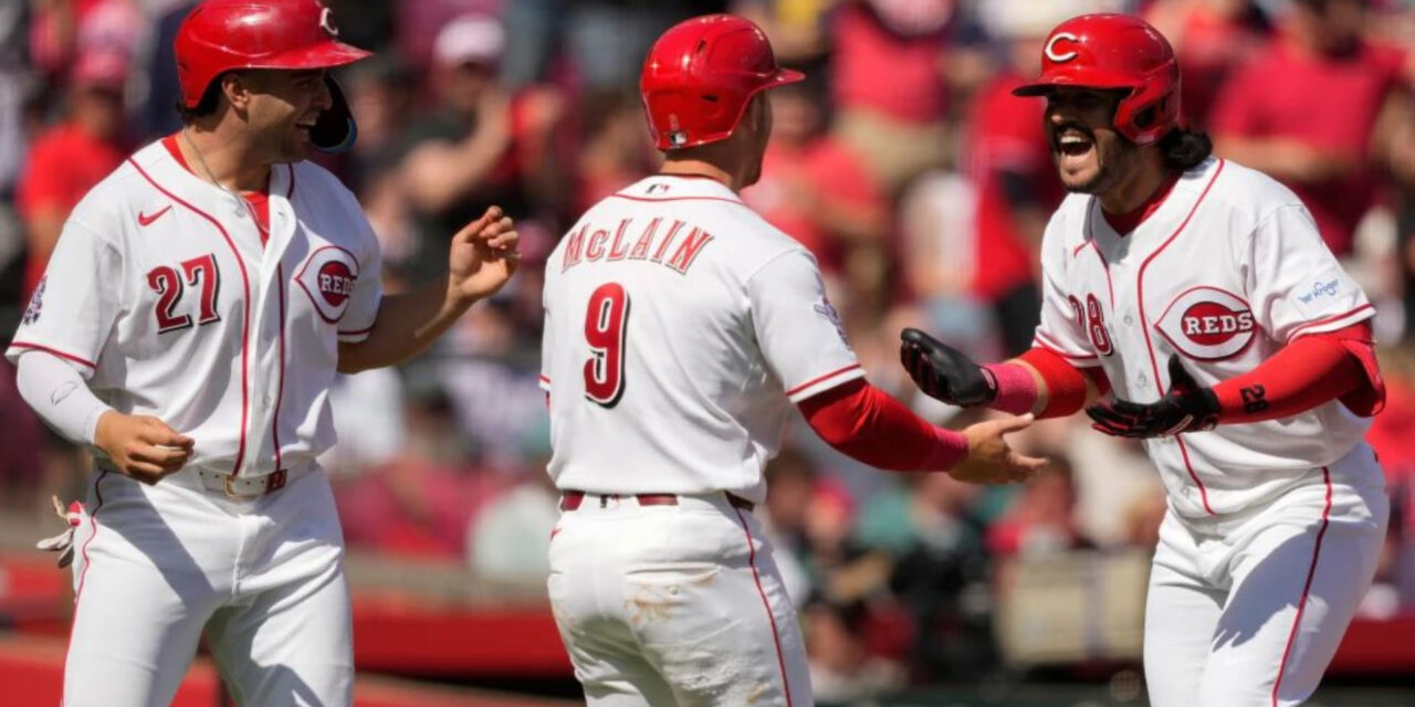 Eugenio Suárez pega jonrón de 3 carreras y Rojos vencen 3-2 a Medias Rojas
