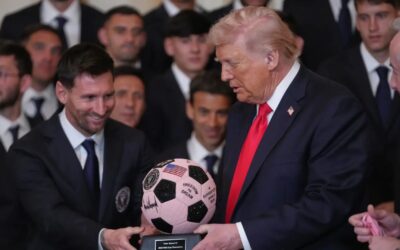 Trump homenajea a Messi e Inter Miami en la Casa Blanca por título de la MLS