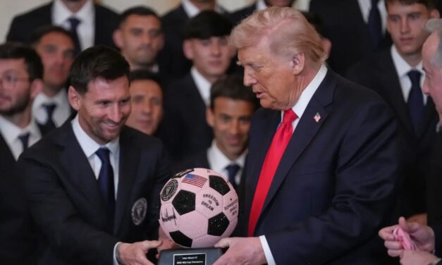 Trump homenajea a Messi e Inter Miami en la Casa Blanca por título de la MLS