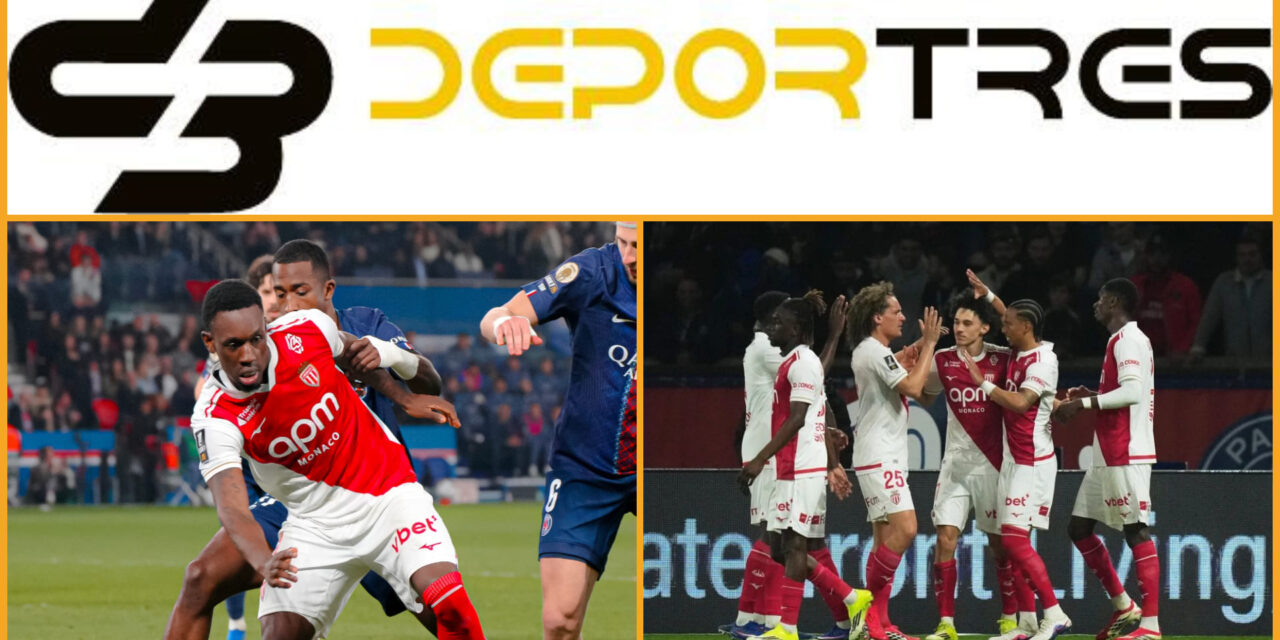 PSG deja puntos en la lucha por el título de la Ligue 1 tras caer 3-1 en casa ante Mónaco(Video D3 completo 12:00 PM)