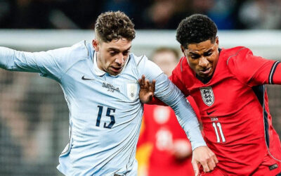 Empató Uruguay en el último minuto ante Inglaterra
