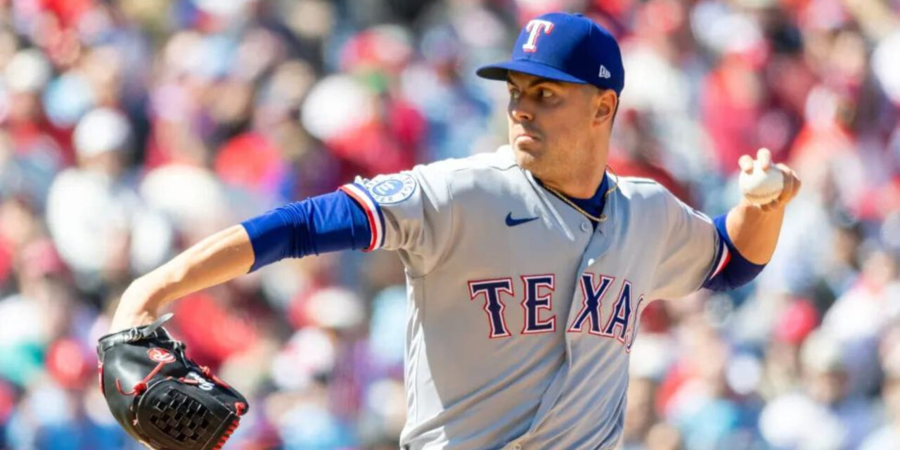 MacKenzie Gore poncha a 7 en su primera apertura con Rangers que vencen 8-3 a Filis
