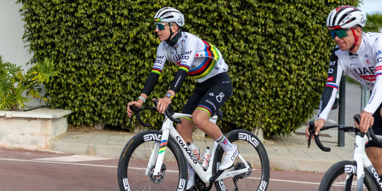 Pogacar liderará a UAE en la Strade Bianche en su debut 2026 y con 4º título como objetivo