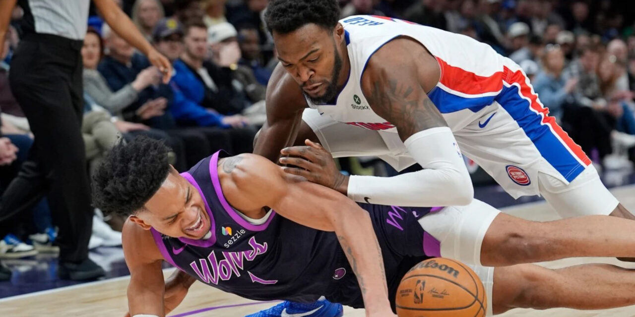 Harris anota 18 y Pistons se afianzan en 1er puesto del Este al arrollar 109-87 a Minnesota