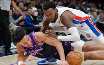Harris anota 18 y Pistons se afianzan en 1er puesto del Este al arrollar 109-87 a Minnesota