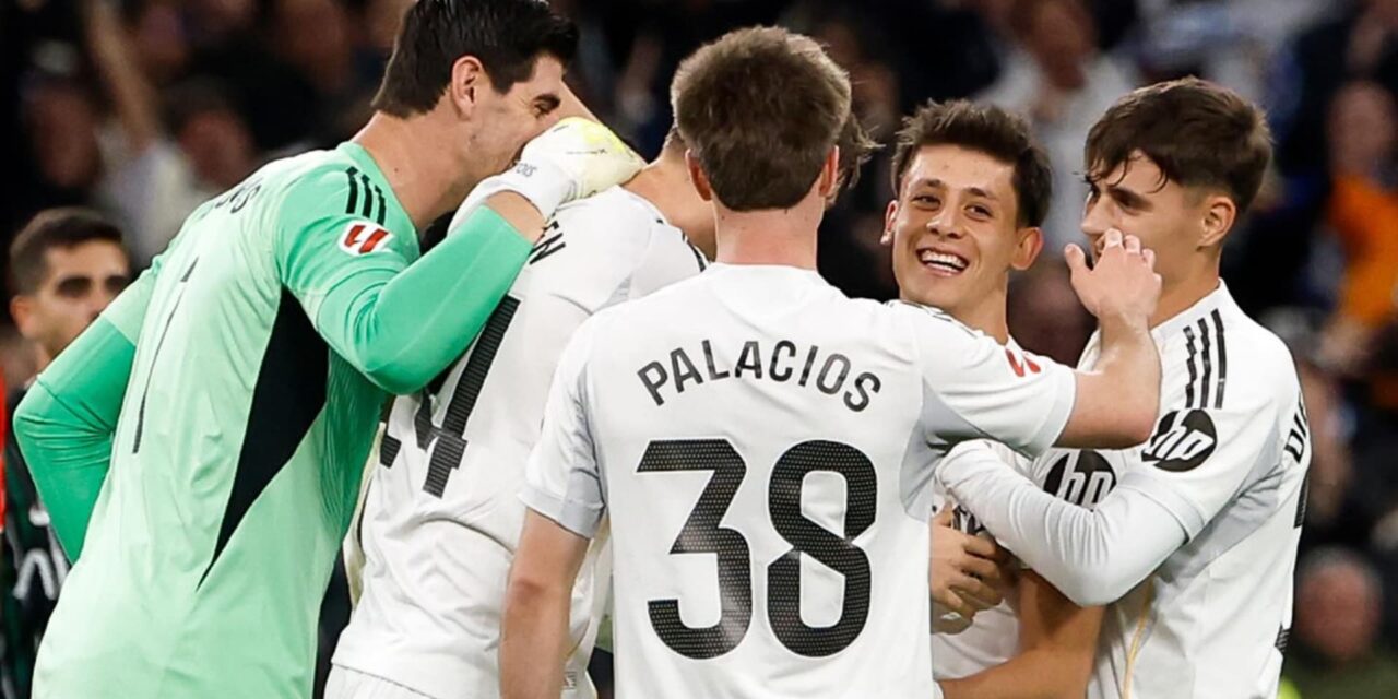 El Real Madrid golea al Elche 
