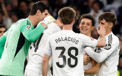 El Real Madrid golea al Elche 