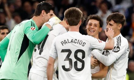 El Real Madrid golea al Elche 