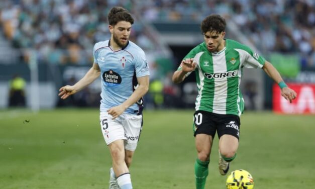 La lucha por el quinto puesto sigue apretada entre Betis y Celta