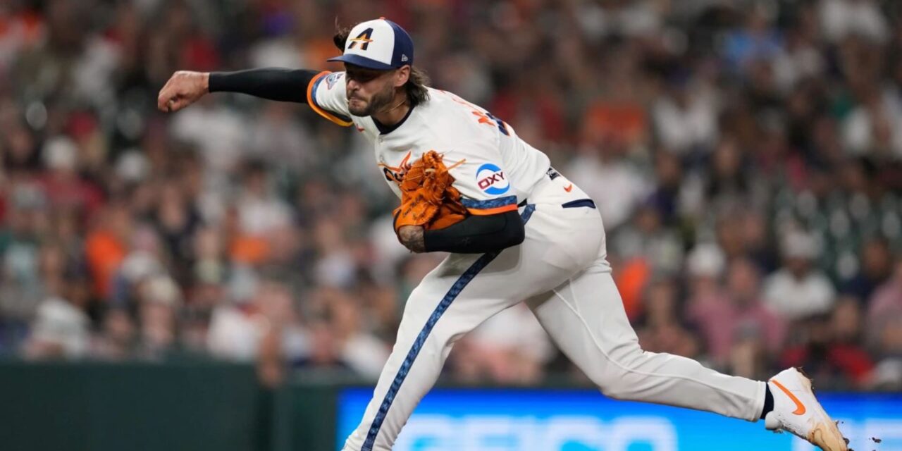 McCullers brilla con 7 entradas sólidas y los 2 jonrones de Altuve impulsan a los Astros a una victoria de 8-1 sobre los Red Sox.