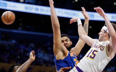 Lakers superan a los Knicks por 110-97