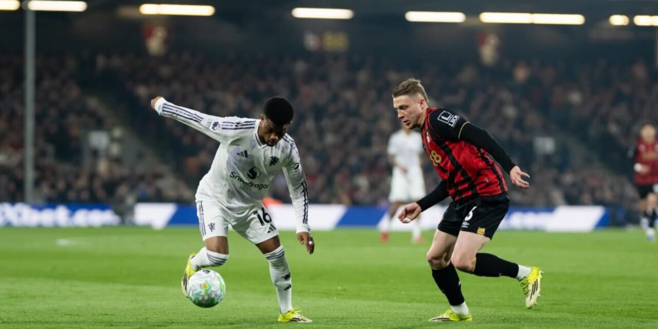 Fernandes anota y asiste con Man United, pero Bournemouth saca empate 2-2 en casa