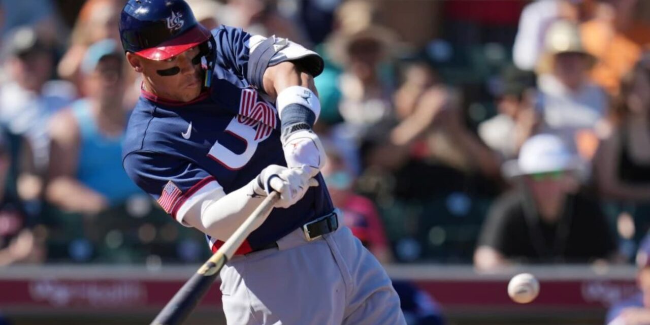 Estados Unidos luce su bateo en paliza de 15-1 sobre Giants antes del Clásico Mundial