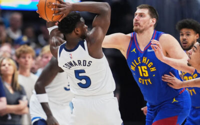 Anthony Edwards y los T-Wolves avanzan al cuarto lugar en el Oeste con una victoria de 117-108 sobre los Nuggets