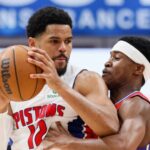 Pistons arrollan 131-109 a 76ers y logran 2da victoria seguida tras racha de 4 derrotas