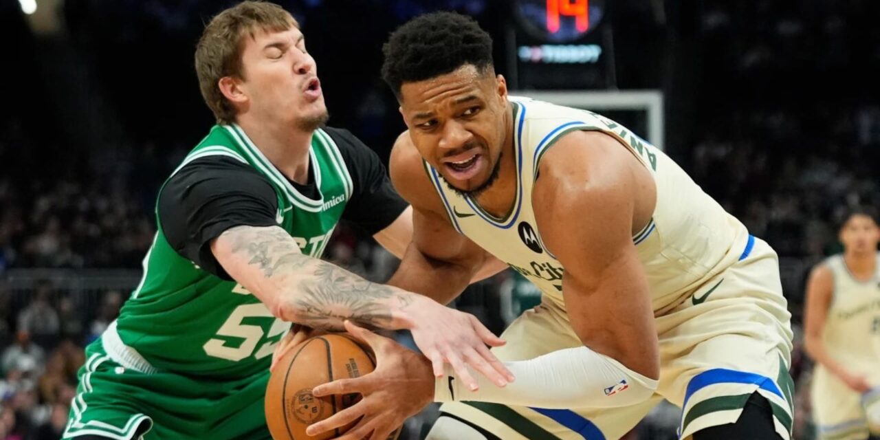 Celtics arruinan el regreso de Giannis Antetokounmpo y aplastan 108-81 a Bucks sin Jaylen Brown