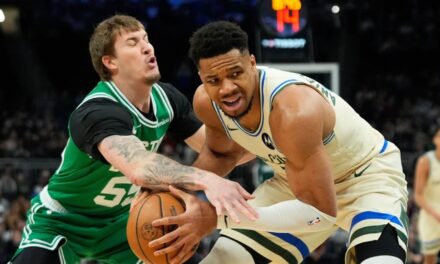 Celtics arruinan el regreso de Giannis Antetokounmpo y aplastan 108-81 a Bucks sin Jaylen Brown