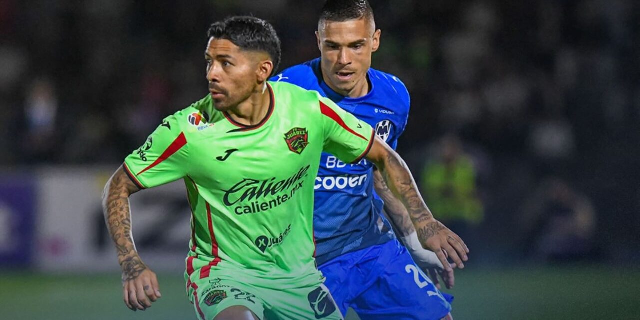 FC Juárez se repuso de un 0-2 en contra y rescató el empate ante Rayados