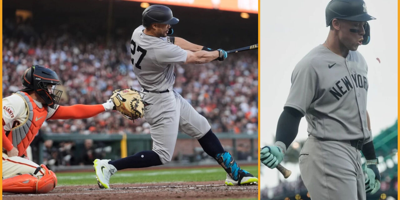 Judge se va en blanco el día inaugural; Yankees vencen 7-0 a Gigantes en debut de umpire robot