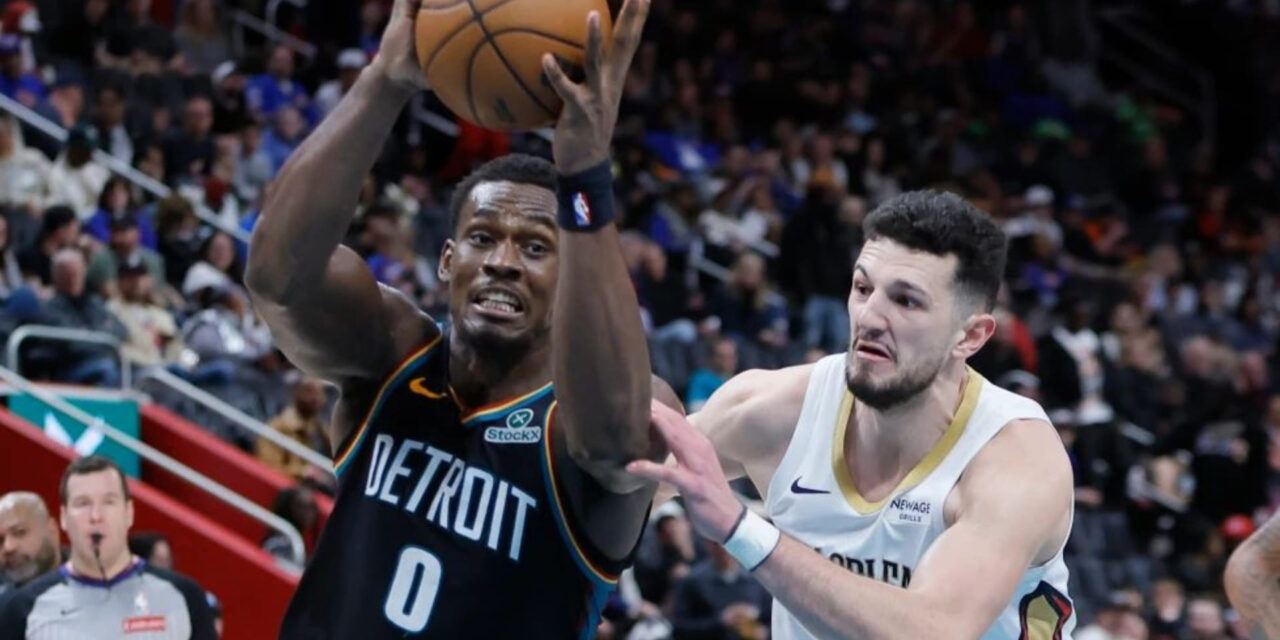 Jalen Duren guía a Pistons a victoria ante Pelicans, 129-108