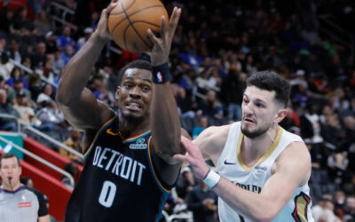 Jalen Duren guía a Pistons a victoria ante Pelicans, 129-108