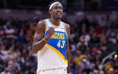 Pascal Siakam anotó 30 puntos para darle a los Pacers una victoria por 135-118 ante el Heat