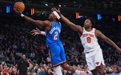 Holmgren y Gilgeous-Alexander ayudan al Thunder a vencer a los Knicks