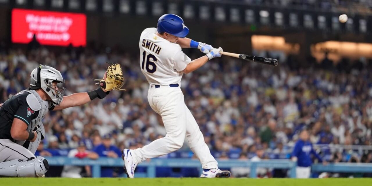 El jonrón de Will Smith deja atónitos a los Diamondbacks y Díaz consigue su segundo salvamento mientras Los Dodgers completan la barrida