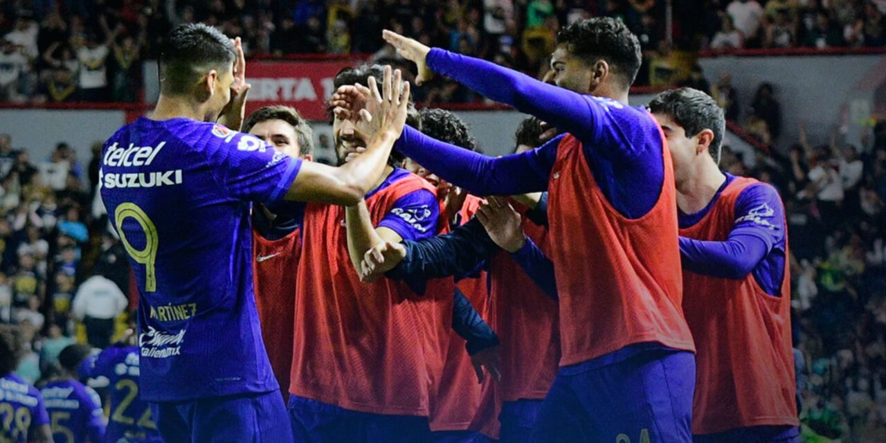 Martínez le da el triunfo a Pumas sobre el Necaxa