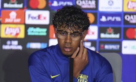 Lamine Yamal: “Pensar en Lebron, cómo lo hizo él y ojalá me salga igual»